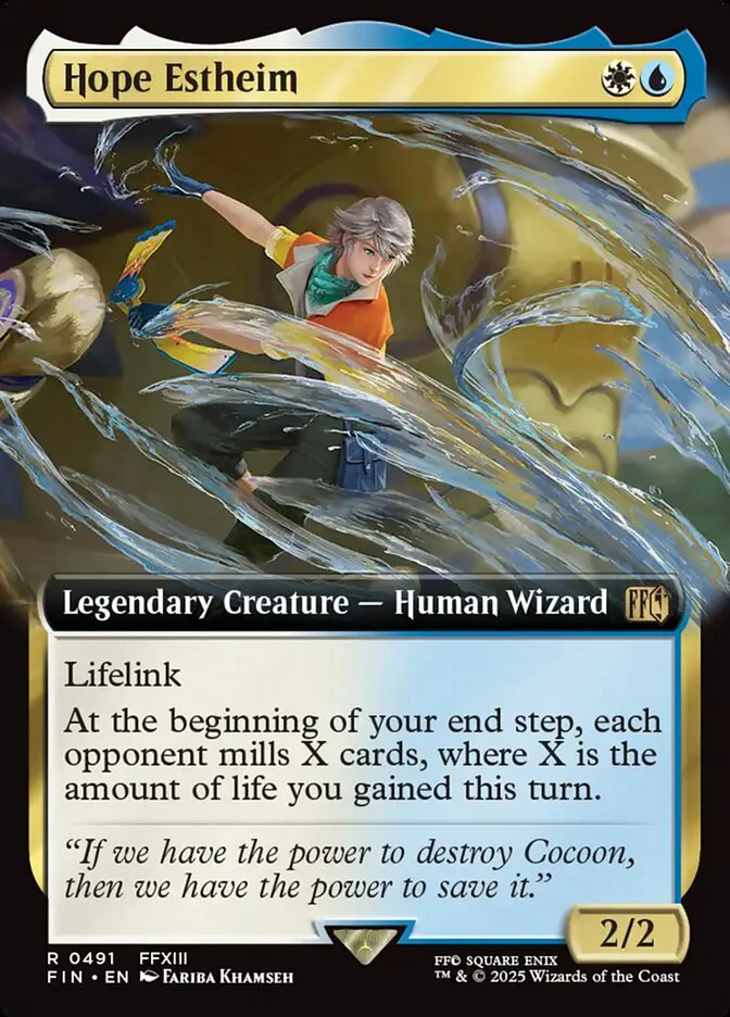 Hope Estheim - Extended Art - Legendary