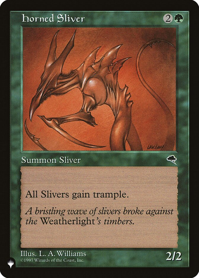 Horned Sliver - Retro Frame