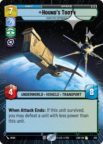 Hound's Tooth - Hunters' Approach (Hyperspace) - Foil