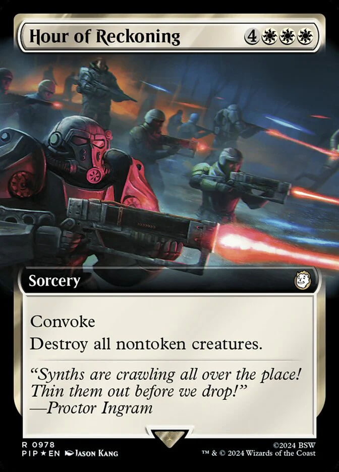 Hour of Reckoning - Extended Art - Surge Foil (Foil)