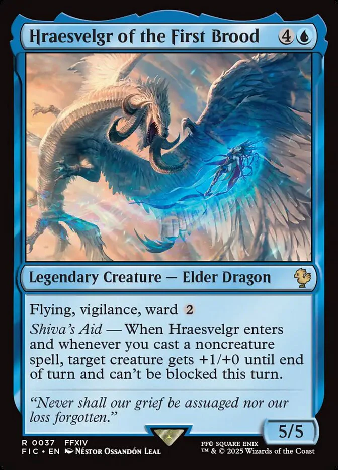 Hraesvelgr of the First Brood - Legendary (Foil)