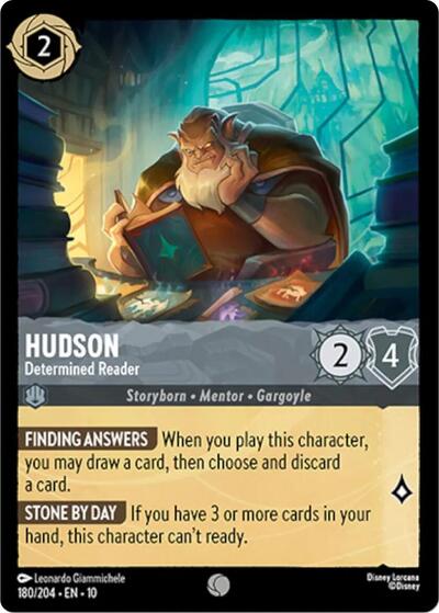 Hudson - Determined Reader - Foil