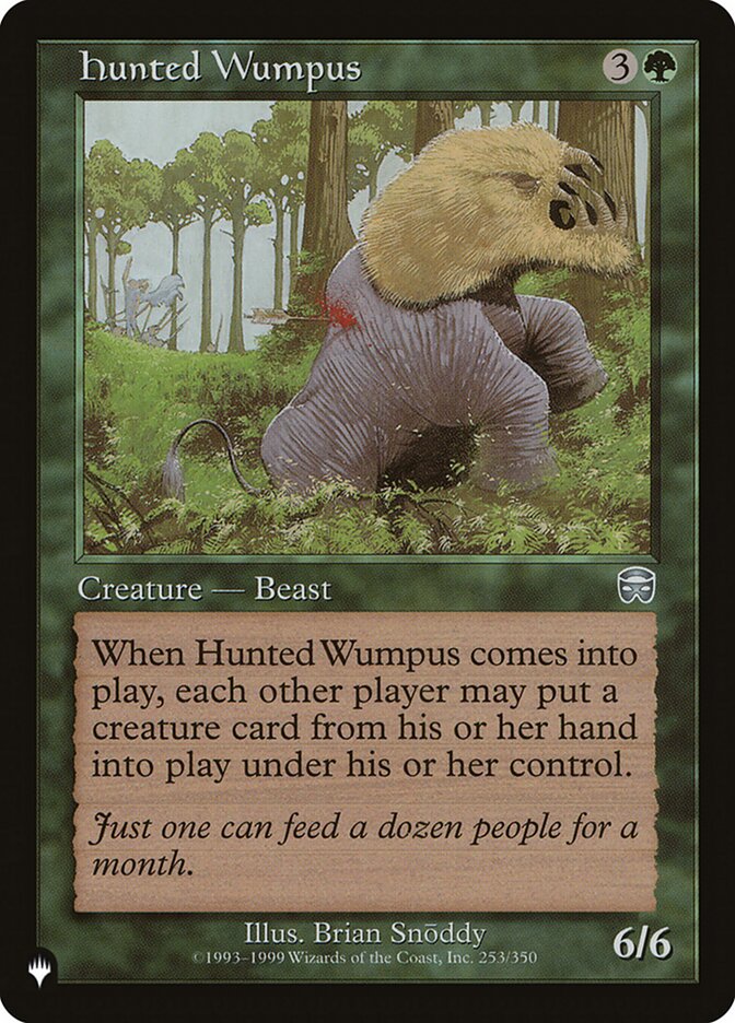 Hunted Wumpus - Retro Frame