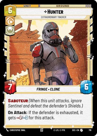 Hunter - Extraordinary Tracker - Foil