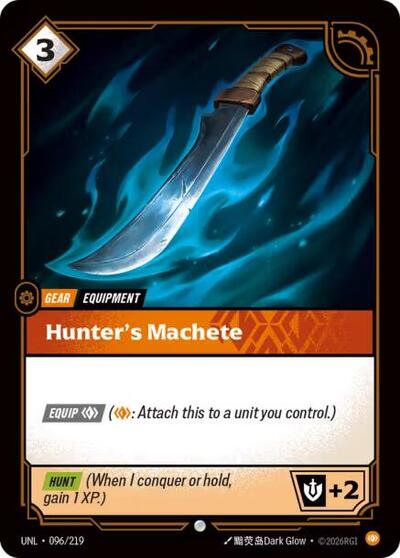 Hunter's Machete - Foil