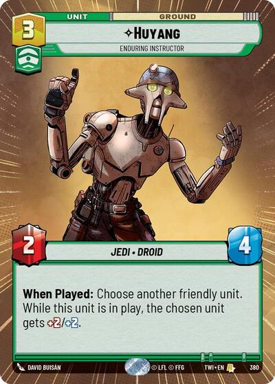 Huyang - Enduring Instructor  (Hyperspace) - Foil