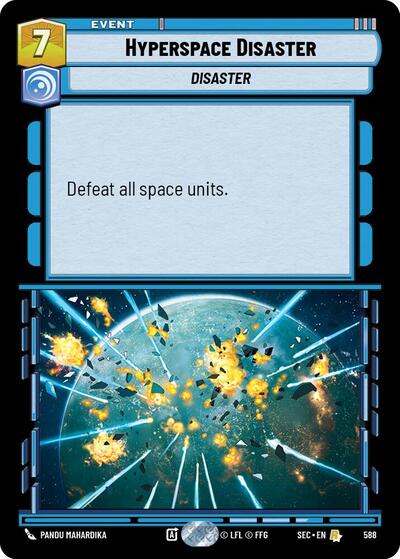 Hyperspace Disaster - Foil