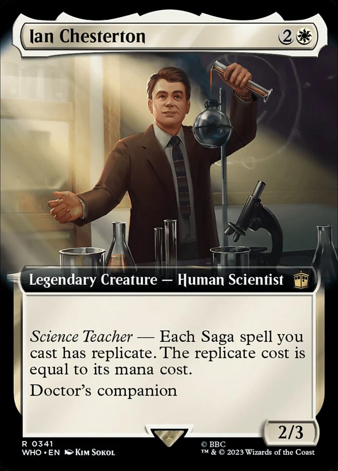 Ian Chesterton - Extended Art - Legendary (Foil)