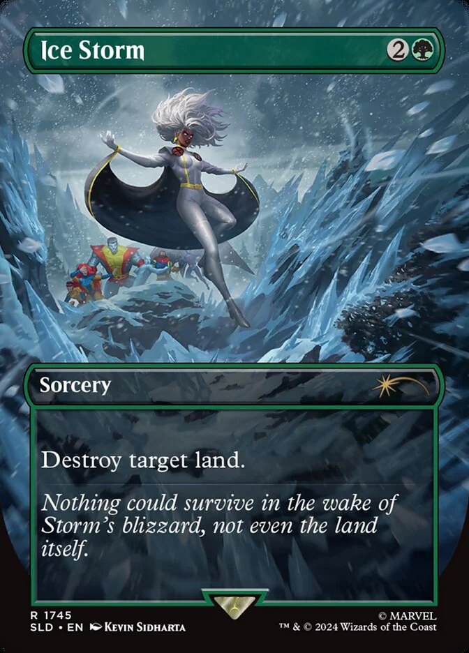Ice Storm - Borderless - Full Art - Inverted