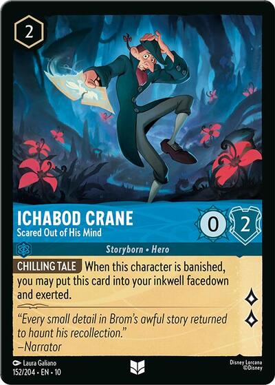 Ichabod Crane - Scared Out of His Mind - Foil