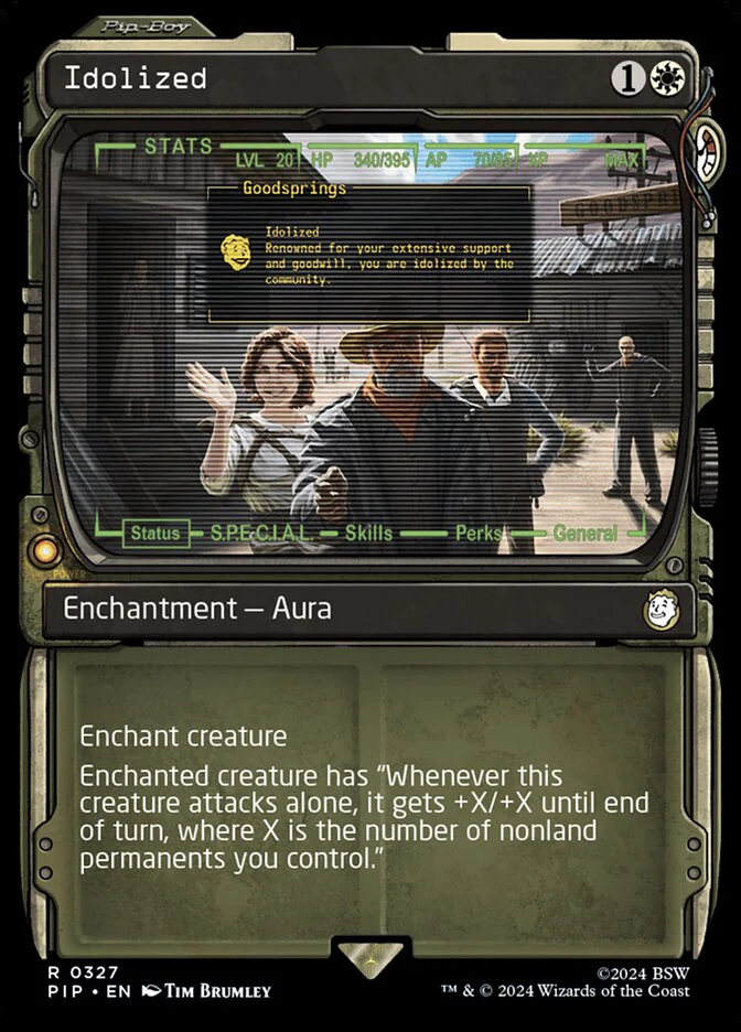 Idolized - Inverted - Showcase (Foil)