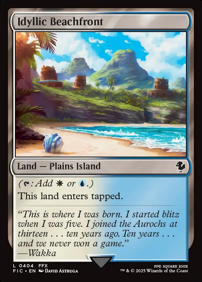 Idyllic Beachfront (Foil)