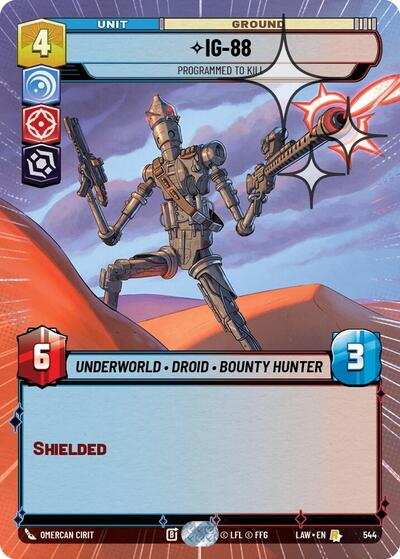 IG-88 - Programmed to Kill (Hyperspace) - Foil