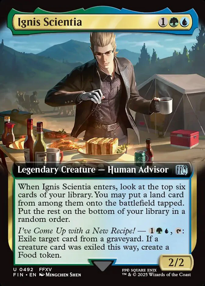 Ignis Scientia - Extended Art - Legendary (Foil)