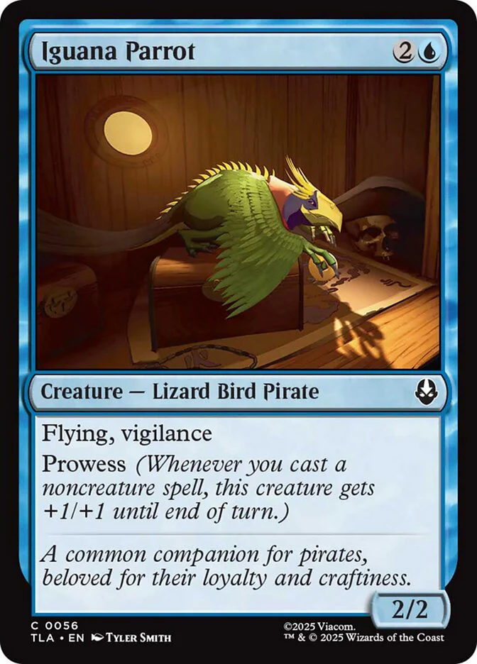 Iguana Parrot (Foil)