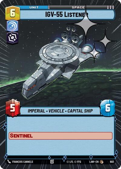 IGV-55 Listener (Hyperspace) - Foil