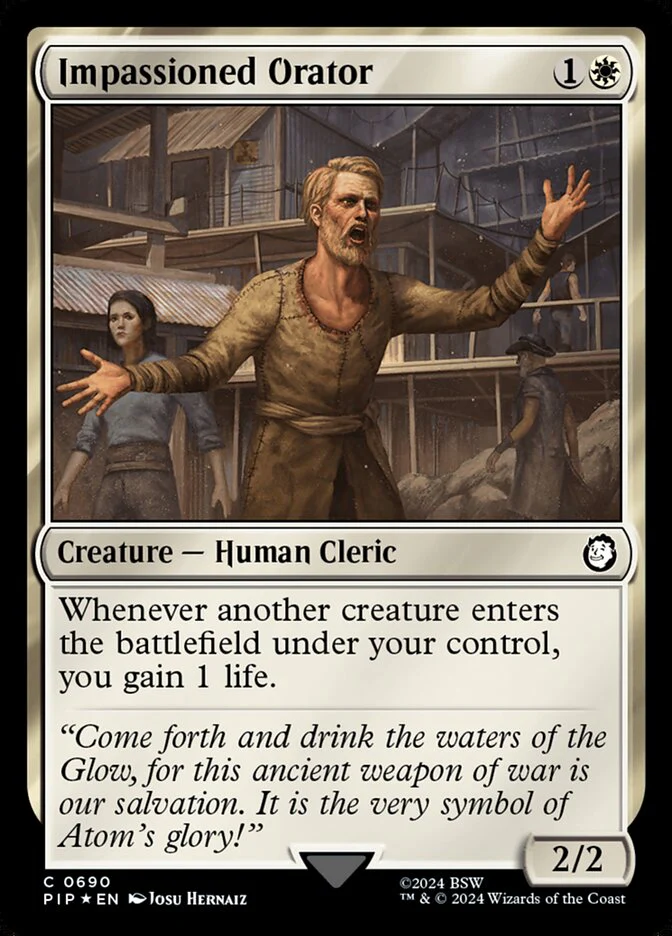 Impassioned Orator - Surge Foil (Foil)
