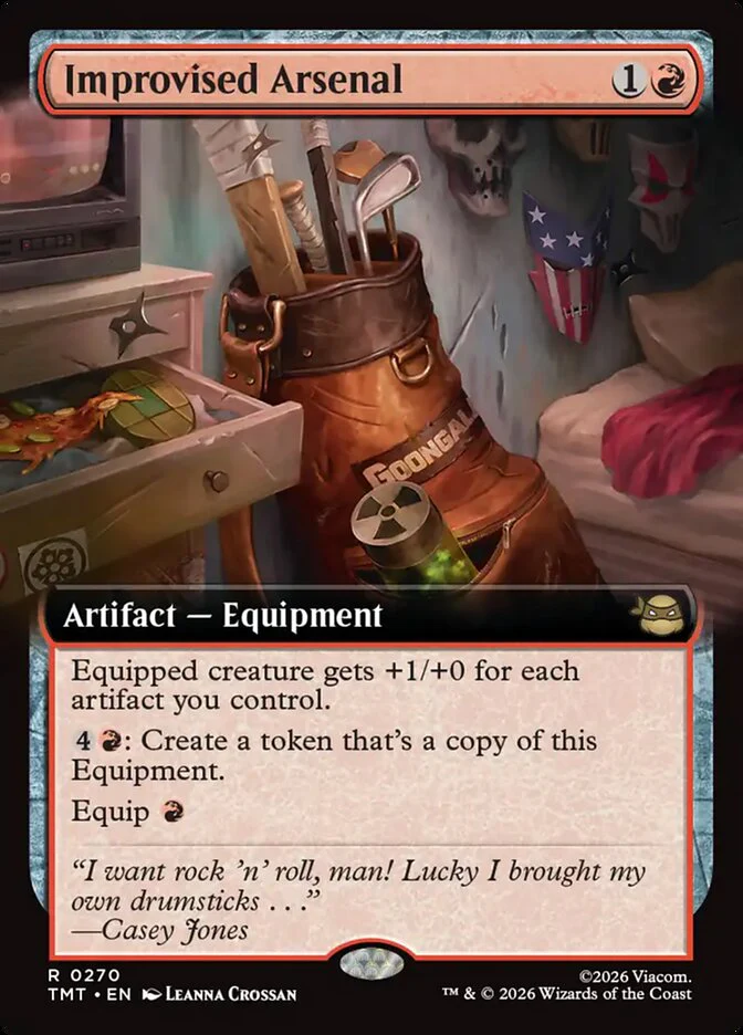 Improvised Arsenal - Extended Art (Foil)