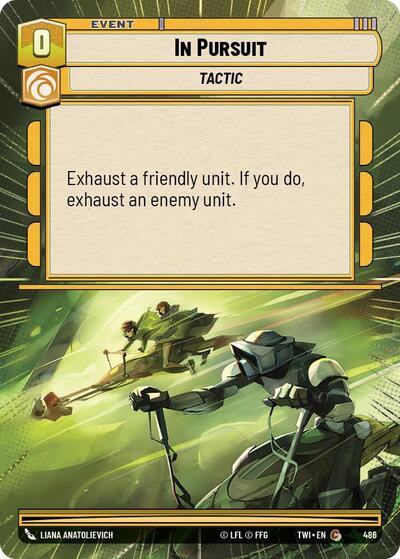 In Pursuit  (Hyperspace) - Foil