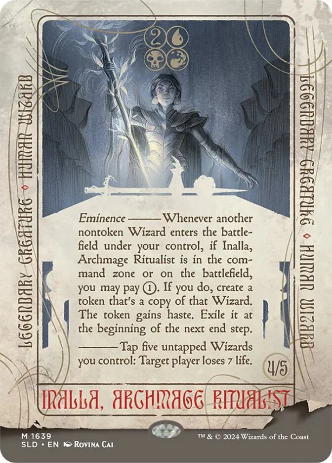 Inalla, Archmage Ritualist - Borderless - Full Art - Legendary