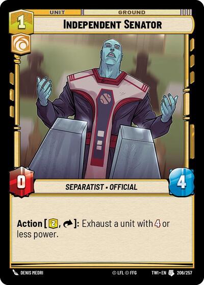 Independent Senator  - Foil