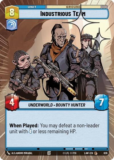 Industrious Team (Hyperspace) - Foil