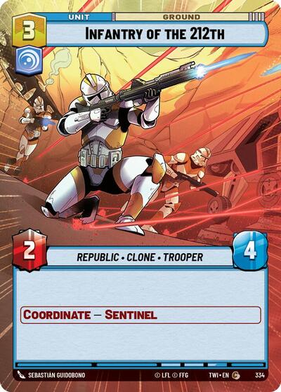 Infantry of the 212th  (Hyperspace) - Foil