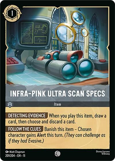 Infra-Pink Ultra Scan Specs - Foil