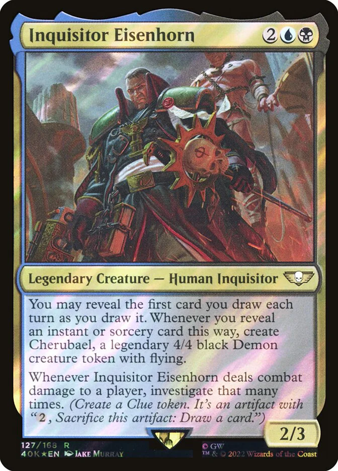 Inquisitor Eisenhorn - Legendary - Surge Foil (Foil)