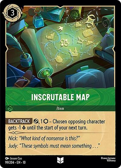 Inscrutable Map - Foil