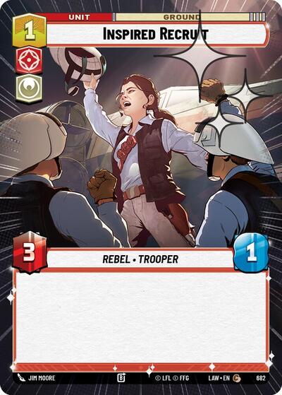 Inspired Recruit (Hyperspace) - Foil