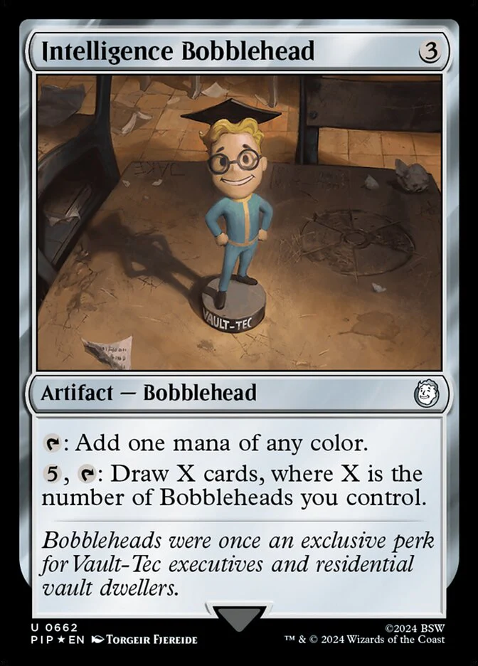 Intelligence Bobblehead - Surge Foil (Foil)