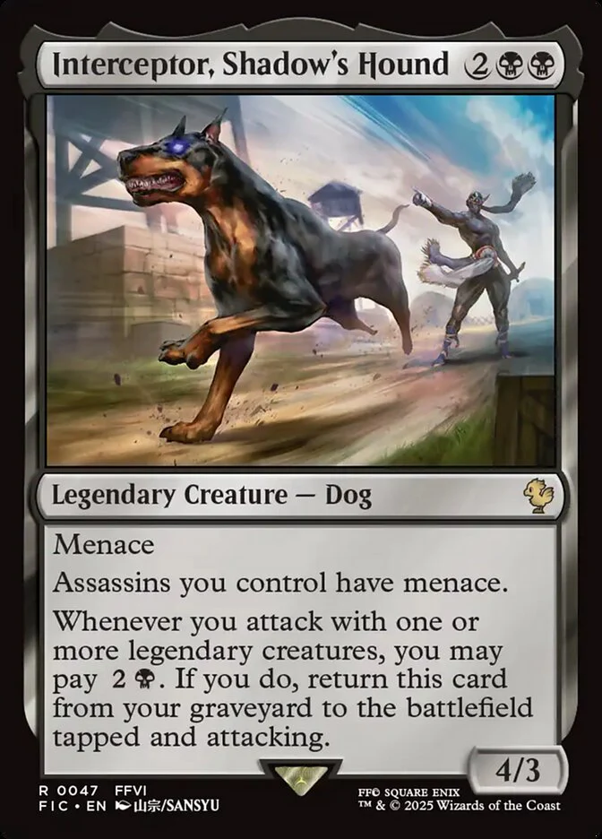Interceptor, Shadow's Hound - Legendary (Foil)