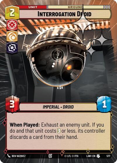 Interrogation Droid (Hyperspace) - Foil