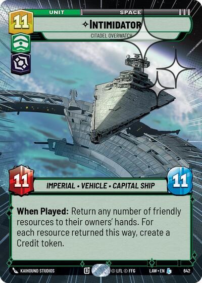 Intimidator - Citadel Overwatch (Hyperspace) - Foil