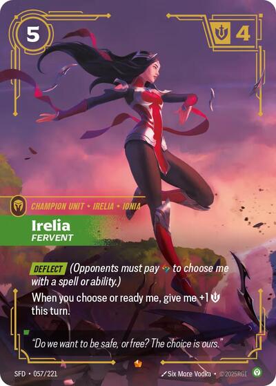 Irelia - Fervent - Foil