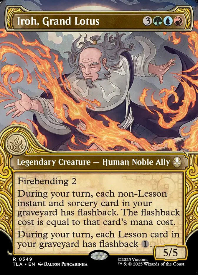 Iroh, Grand Lotus - Borderless - Legendary - Showcase
