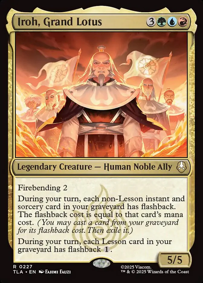 Iroh, Grand Lotus - Legendary (Foil)