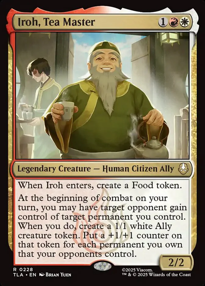 Iroh, Tea Master - Legendary (Foil)