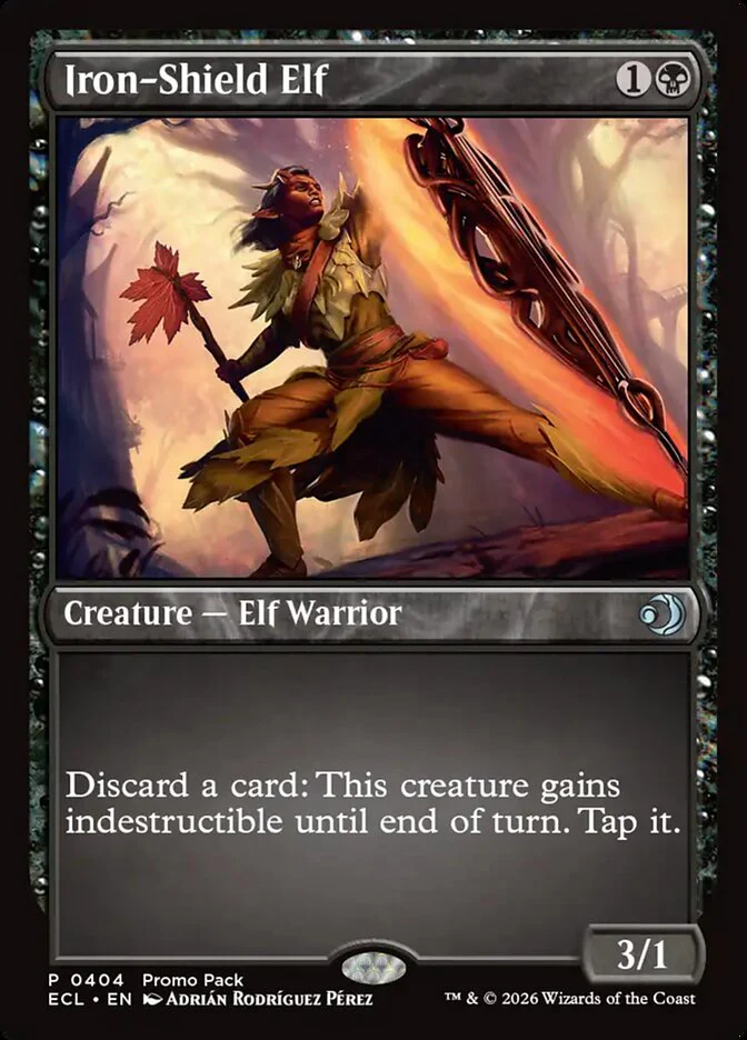 Iron-Shield Elf - Inverted (Foil)