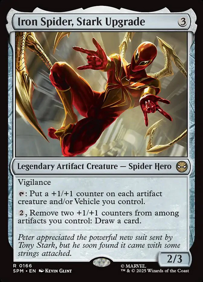 Iron Spider, Stark Upgrade - Legendary (Foil)