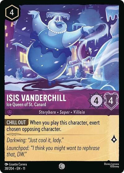 Isis Vanderchill - Ice Queen of St. Canard - Foil