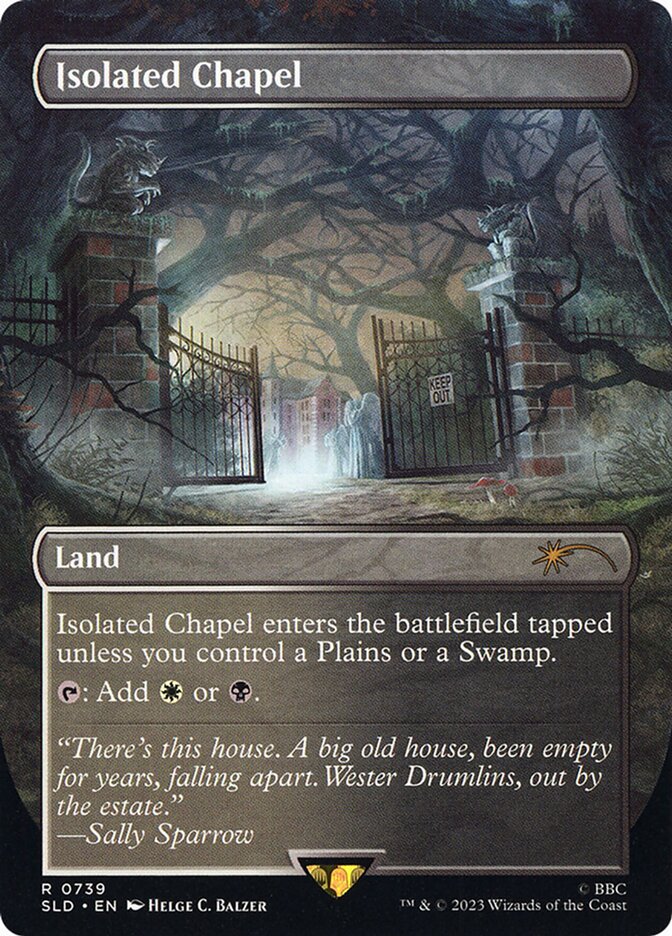 Isolated Chapel - Borderless - Full Art - Inverted (Foil)