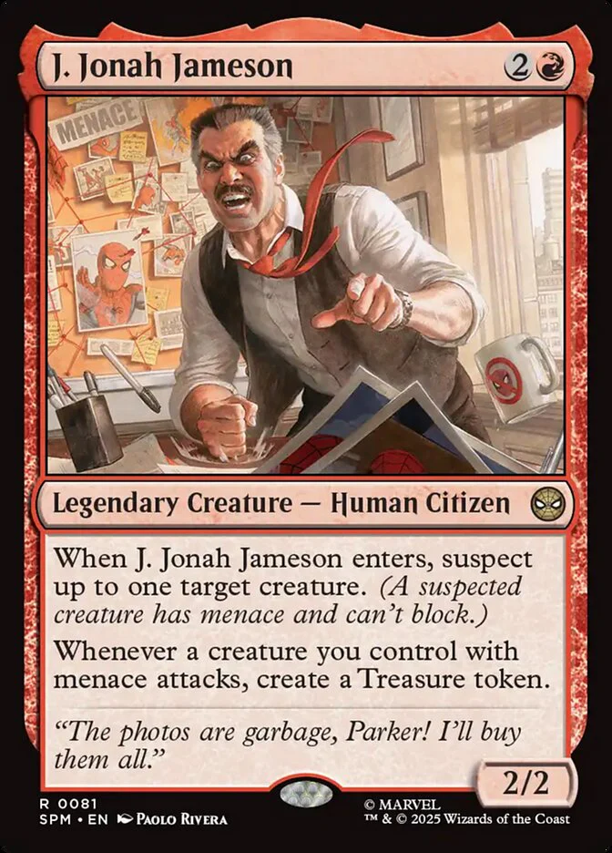 J. Jonah Jameson - Legendary (Foil)