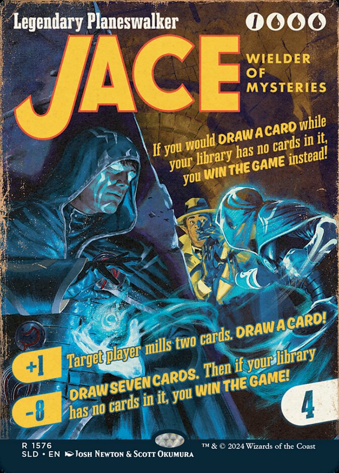 Jace, Wielder of Mysteries - Borderless - Full Art