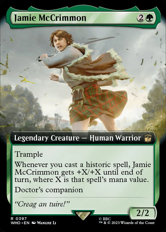 Jamie McCrimmon - Extended Art - Legendary
