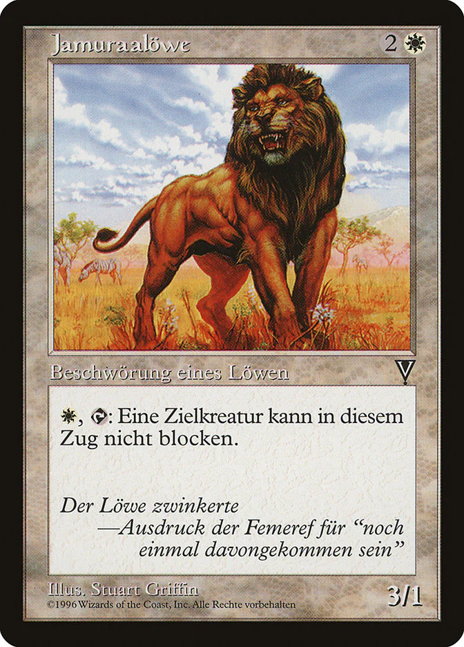 Jamuraalöwe - Jamuraan Lion