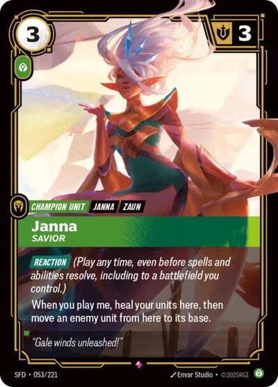 Janna - Savior - Foil