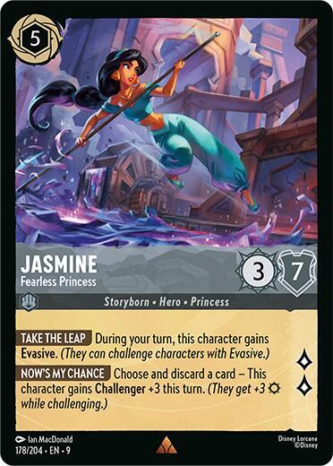 Jasmine - Fearless Princess - Foil