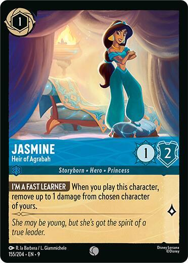 Jasmine - Heir of Agrabah - Foil